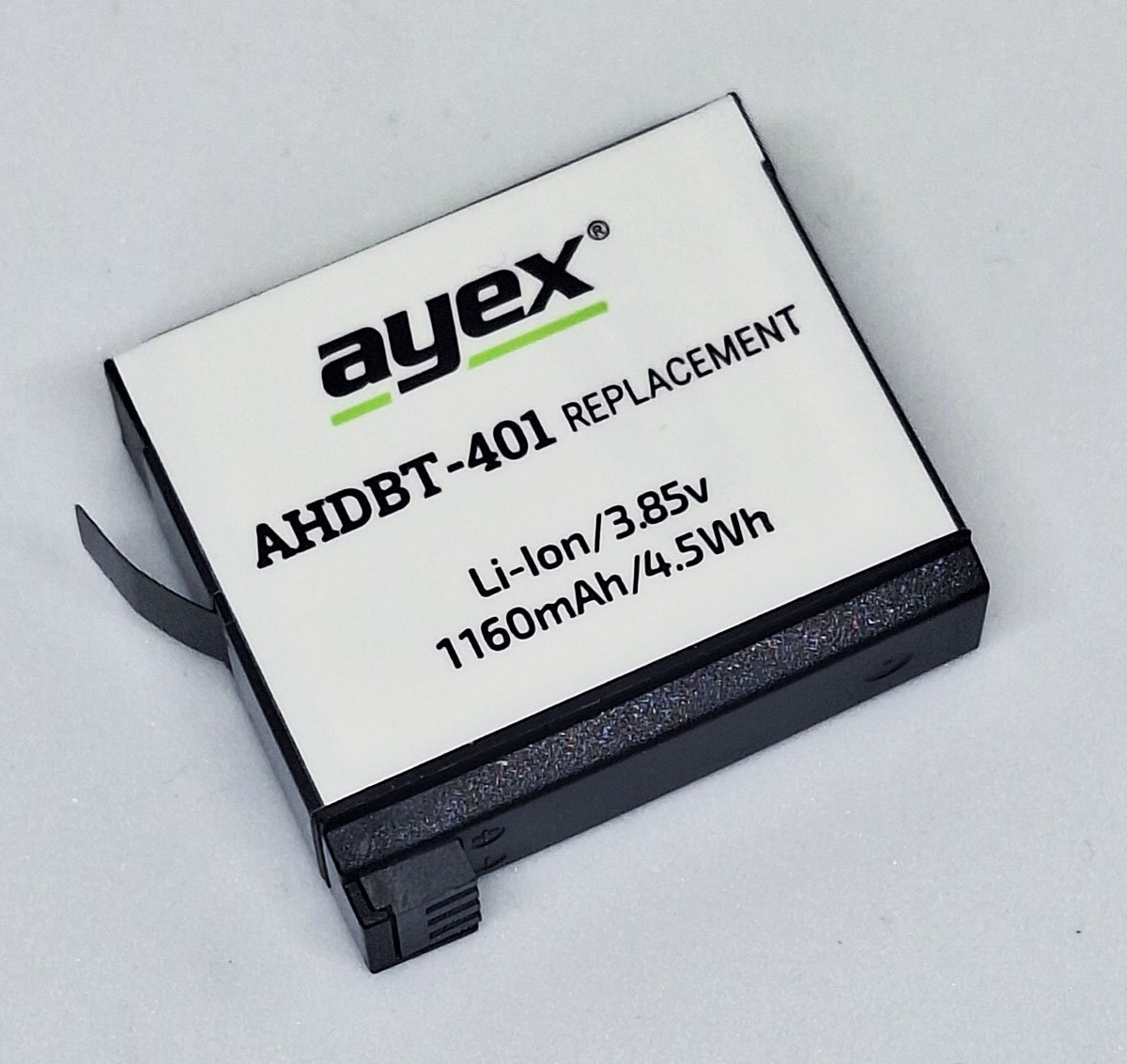 Ayex AHDBT-401 Batarya, GoPro, HERO4 Kamera İle Uyumlu 5 Ayex AHDBT-401 Batarya, GoPro, HERO4 Kamera İle Uyumlu 5