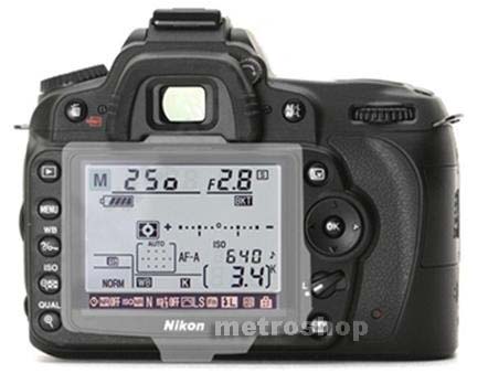 Nikon D90 İçin BM-10 LCD Ekran Koruyucu Kapak 2