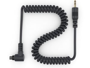 DSLR Kumandaları İçin Canon Uyumlu C8 C3 N3 Adaptör Kablo Spiral