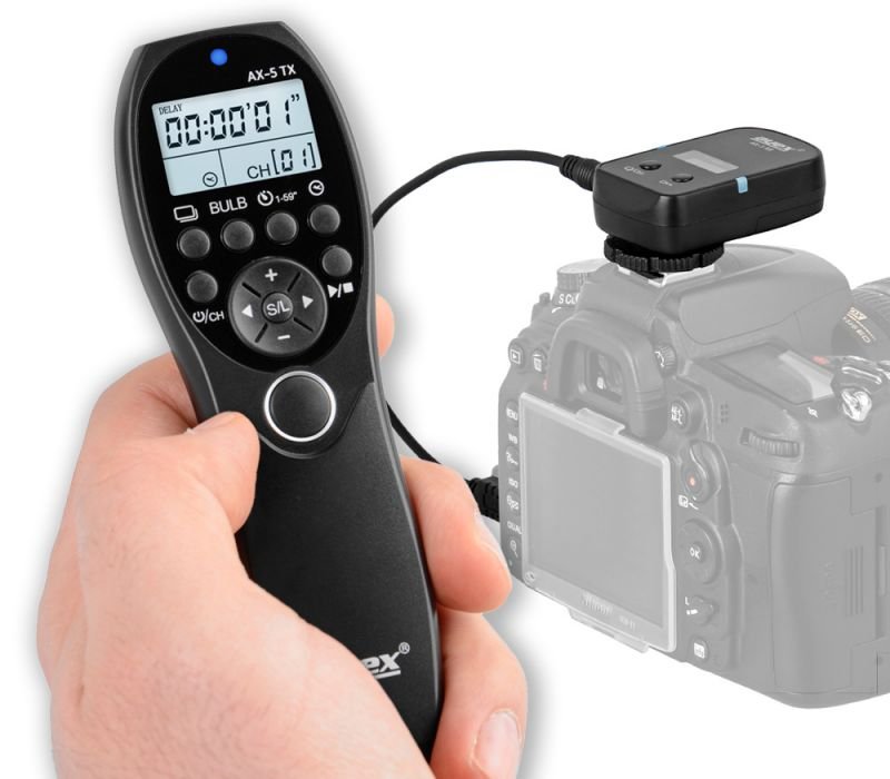 CANON 7D 6D 5D SERİSİ 10D 20D 30D 40D 50D İçin AX-5 N3 Kablosuz Zaman Ayarlı Kumanda 8 CANON 7D 6D 5D SERİSİ 10D 20D 30D 40D 50D İçin AX-5 N3 Kablosuz Zaman Ayarlı Kumanda 8