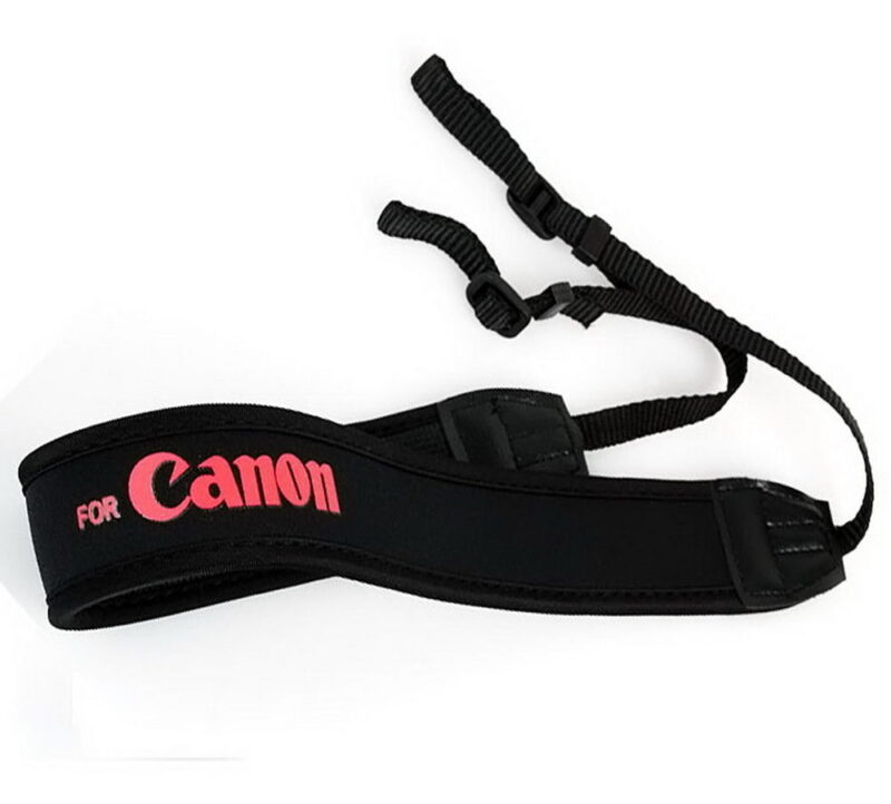 Canon Fotoğraf Makineler İçin Neoprene Omuz Boyun Askısı 4