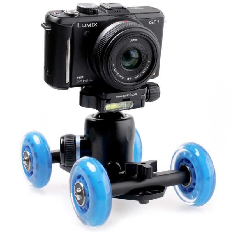 Dolly Kit Skater D1, DSLR Makinalar için Kamera Arabası 4