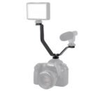 DSLR Makineler İçin V Bracket Üç Grişli Flaş, Led, Mikrofon VB. Tutucu 7