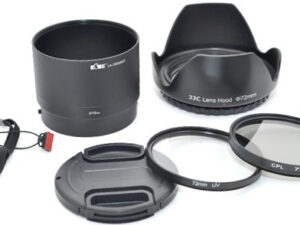 Nikon Coolpix L120, L310, L320 İçin 6 Parça Lens Filtre Seti 3