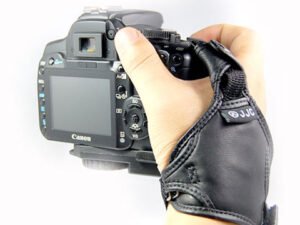 Nikon D800 D700 D600 D300 D7200 D7100 İçin JJC HS-N Deri Bileklik