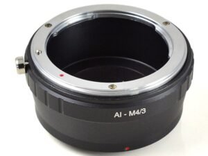 Olympus Micro 4/3 (M4/3) İçin Nikon Lens Adaptörü
