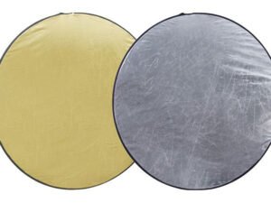 Reflektör Işık Yansıtıcı 80cm 2 in 1 Gold Silver