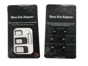 Nano ve Micro Sim Kartları için Sim Kartı Adaptörü 2