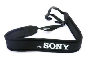 Sony Fotoğraf Makineler için Omuz ve Boyun Askısı Neopren 3