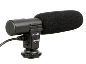 DSLR Makine ve Video Kamera İçin Stereo Mikrofon Mic-01