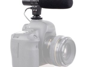 DSLR Makine ve Video Kamera İçin Stereo Mikrofon Mic-01 2