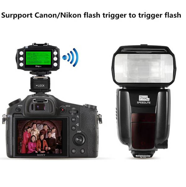 Sony Mİ Hot Shoe İçin Canon-Nikon Hot Shoe Converter Pixel TF-334 8