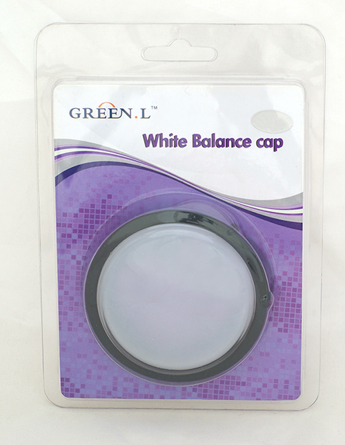 67mm Green.L Beyaz Ayar Kapağı, White Balance Cap 2