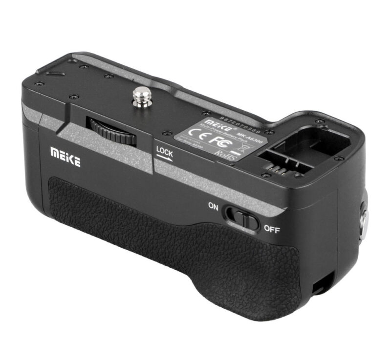 Sony A6000 A6300 İçin MeiKe MK-A6300 Battery Grip + 2 Ad. Batarya 7