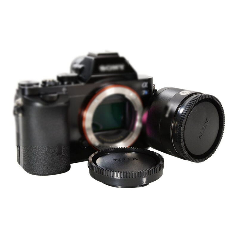 Sony NEX, E Mount İçin Body Kapağı Ve Lens Arka Kapağı 5