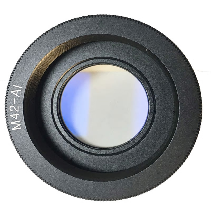 Nikon İçin M42 Lens Kullanım Adaptörü Optikli 2