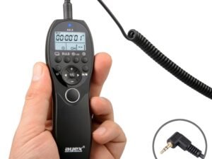 Canon 2000D, 1300D, 1200D, 1100D İçin Ayex AX-3 E3 Zaman Ayarlı Kumanda 2