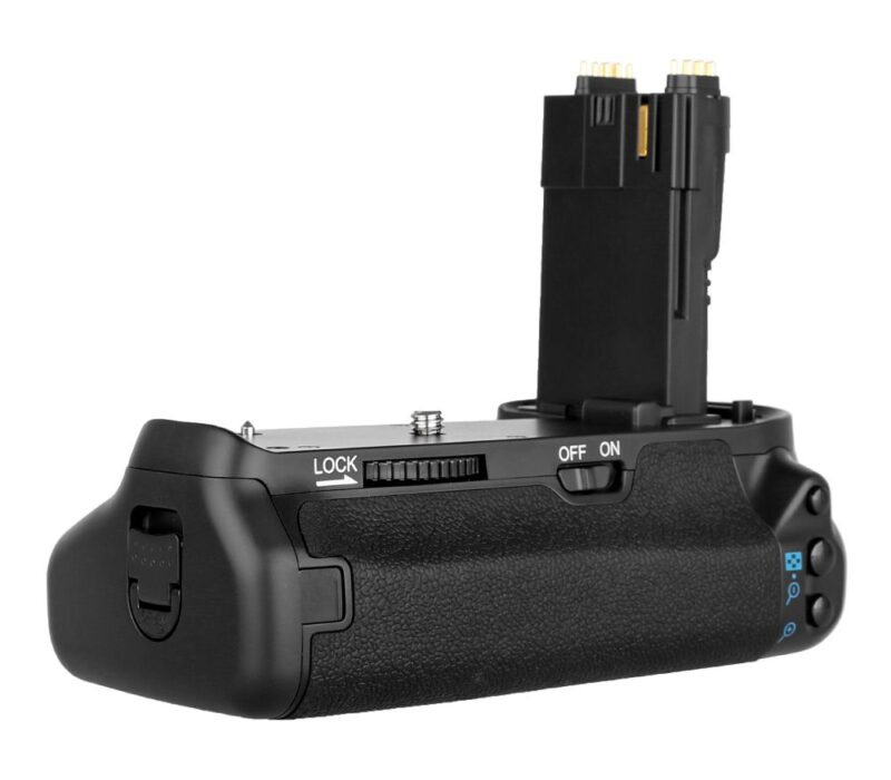 Canon 70D, 80D İçin Ayex AX-70D Battery Grip + 1 Ad. LP-E6N Batarya 7