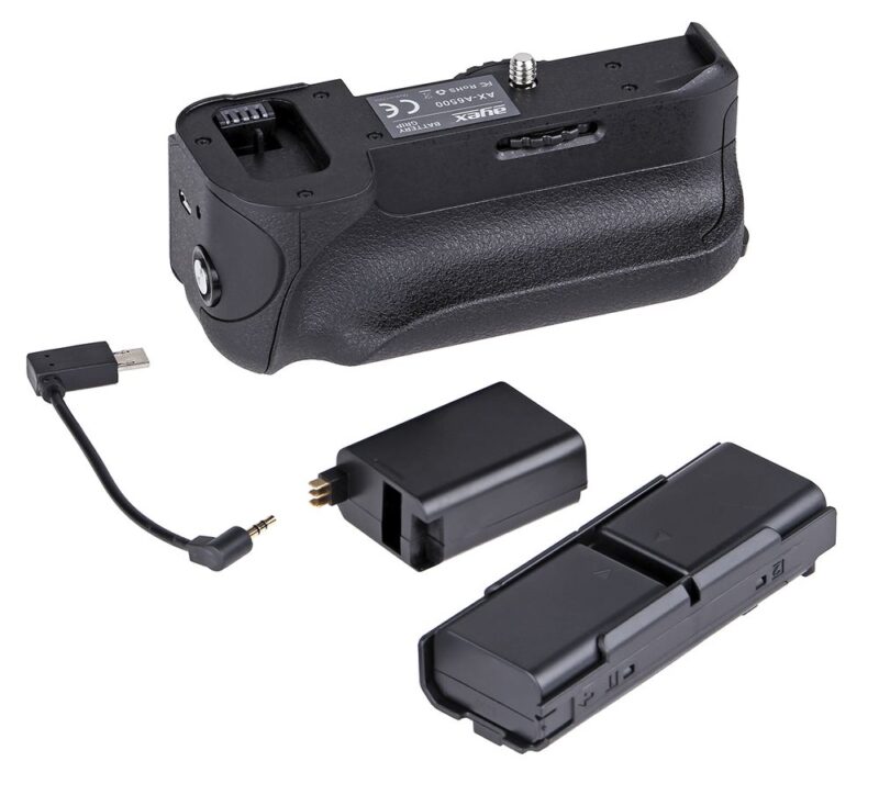 Sony A6500 İçin Ayex AX-A6500 Battery Grip + 2 Ad. NP-FW50 Batarya 10