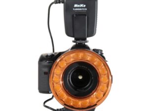 Canon DSLR Makinalar İçin Meike FC110 LED Makro Ring Flaş 2
