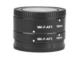 Fujifilm X Serisi Makineler için Meike MK-F-AF3  Auto Macro Extension Tüp 3