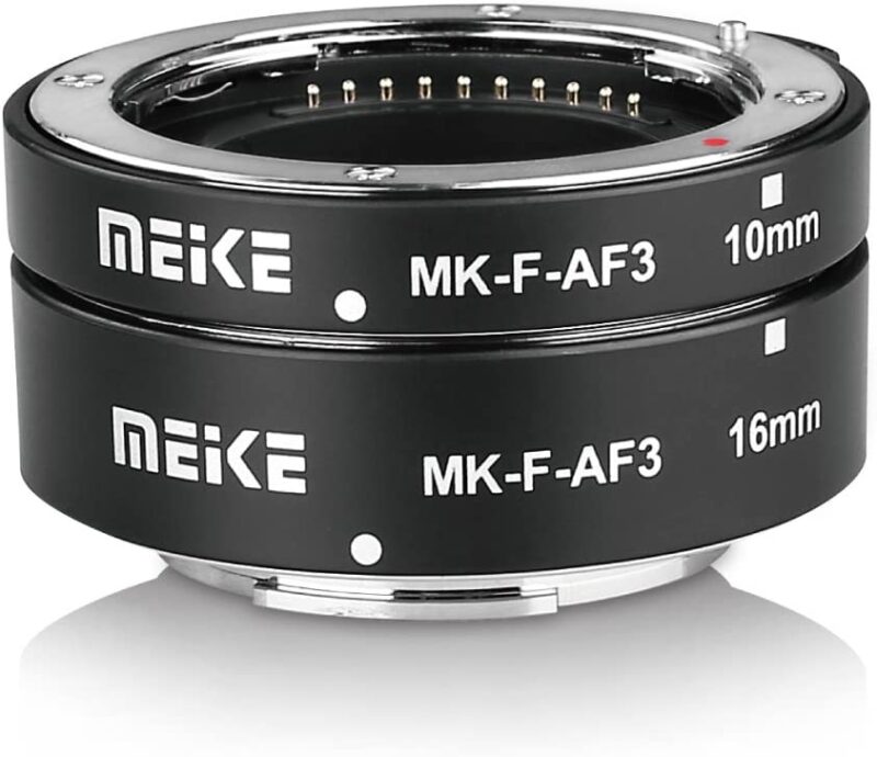 Fujifilm X Serisi Makineler için Meike MK-F-AF3  Auto Macro Extension Tüp 12