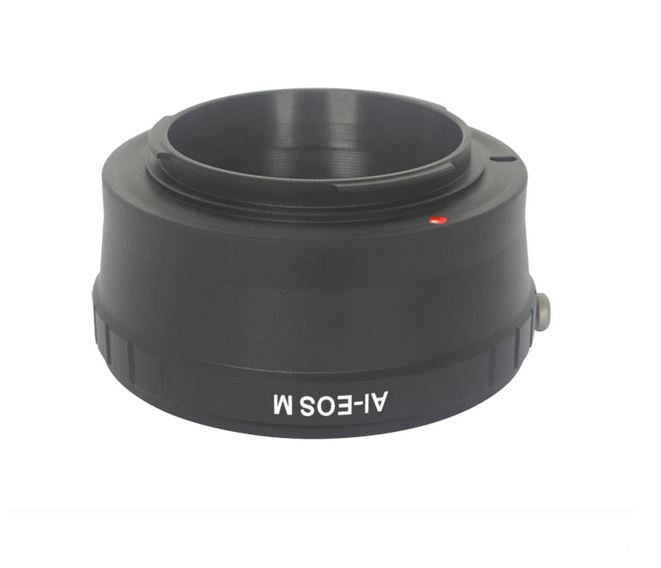Canon EOS M İçin Nikon F Lens Kullanım Adaptörü 4