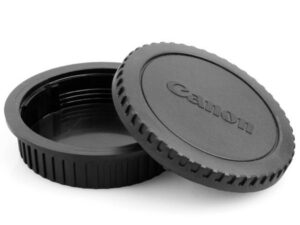 Canon EOS Makine İçin Body Kapağı Ve Lens Arka Kapağı 2