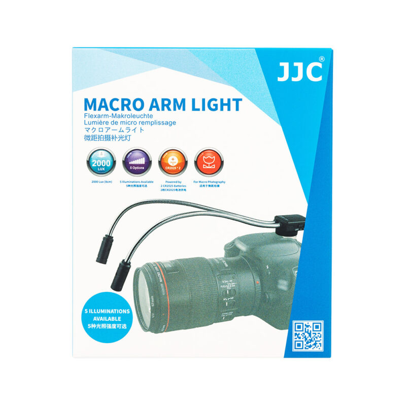 DSLR Makinalar İçin JJC LED-2DII Makro Çekim Işığı, Canon, Nikon, Sony, Pentax, Olympus, Samsung Uyumlu 13