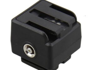 JJC JSC-5 Sony Flaş Adaptörü (Canon Nikon gibi Standart Flaş Kızaklı Makinelerde Sony Minolta Flaş Kullanım Adaptörü)