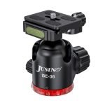 JUSINO BE-36 Profesyonel Tripod Kafası | 12 kg Taşıma Kapasiteli | 360° Dönebilen | Arca-Swiss Uyumlu 12