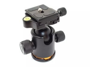 Ayex BH-03 Panoramik Ball Head Tripod Kafası – 8 kg Taşıma, 360° Pan, ±90° Tilt, Quick-Release, Su Terazili (370 g) Ayex BH-03 Panoramik Ball Head Tripod Kafası – 8 kg Taşıma, 360° Pan, ±90° Tilt, Quick-Release, Su Terazili (370 g)